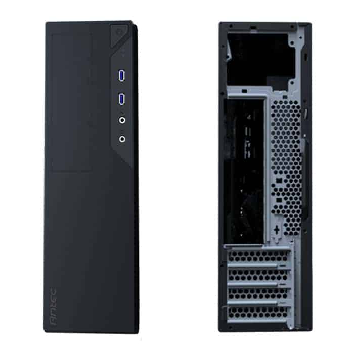 (image for) Antec VSK2000U3 Slim micro-ATX Tower-Desktop Case (TFX PSU) 2020 Update